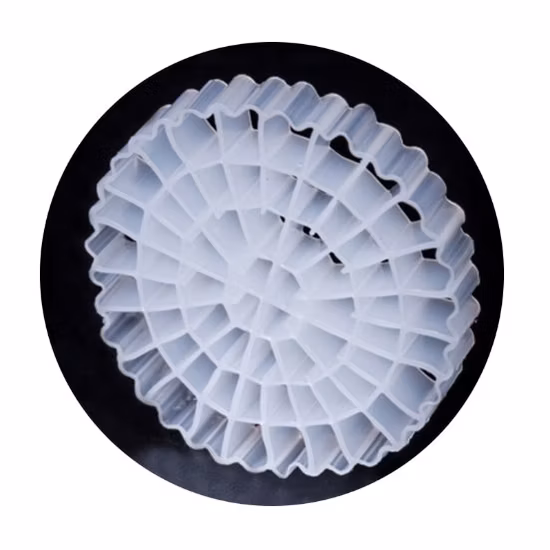 K1 K2 K3 HDPE material plástico Mbbr meios filtrantes bio para tratamento de água de esgoto