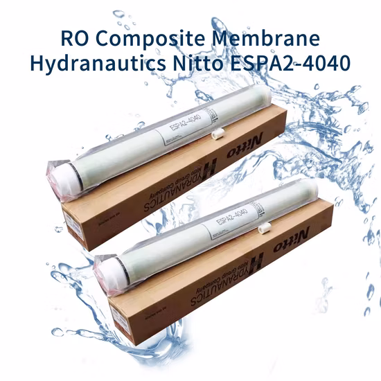 Economia de energia de pressão ultrabaixa Xle 4040 Membrana RO de osmose reversa para sistema industrial